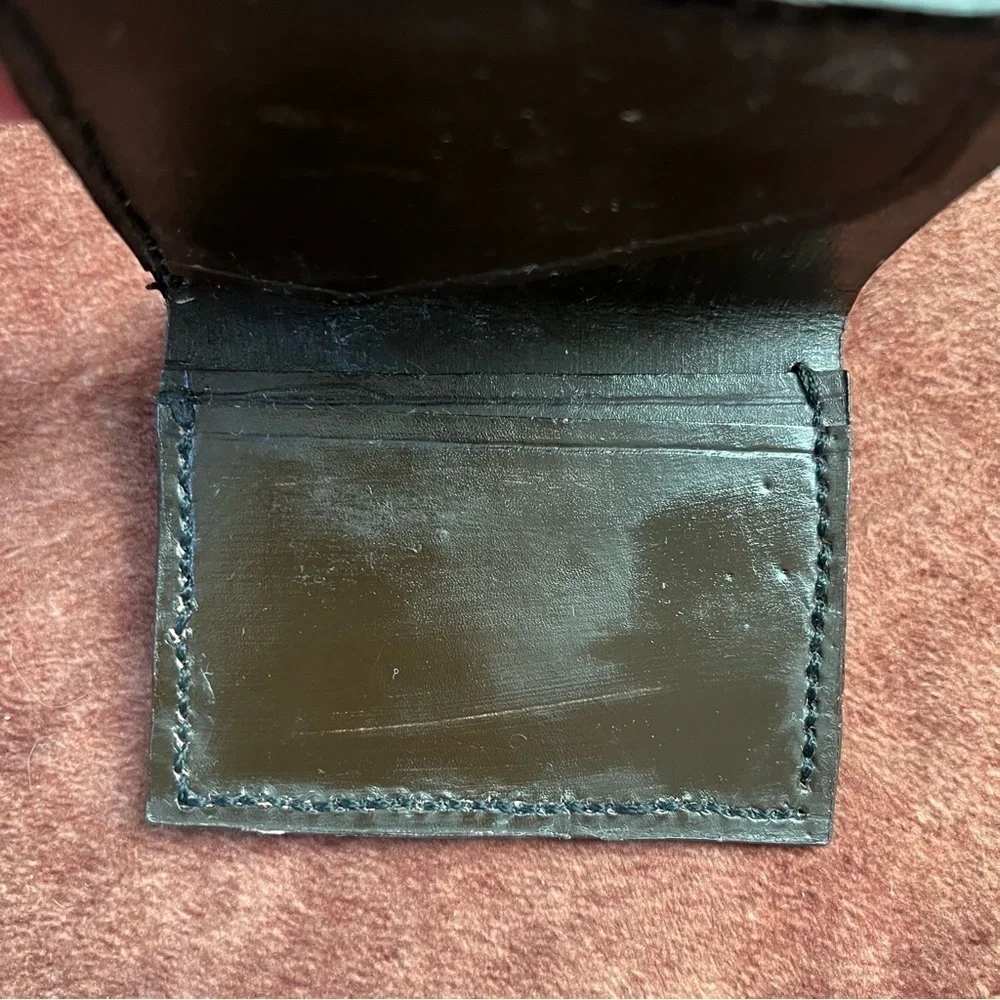 Vintage Mallard Duck Hand Painted Bifold Wallet